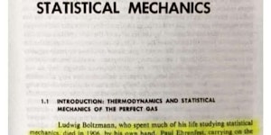 My body is ready for thermodynamics and statistical mechanics...