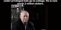 Chuck Feeney leading by example.