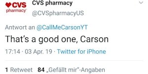 Nailed it. - Carson, probably.