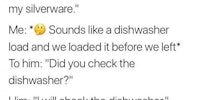 Sounds like the average dishwasher load...