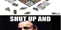 The Godfather Monopoly version.