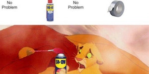 Not even WD40 will fix that