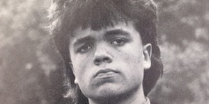 Peter Dinklage With A Nice Mullet At Graduation